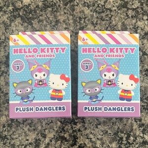 NWT! Hello Kitty Plush Danglers Blind Bags